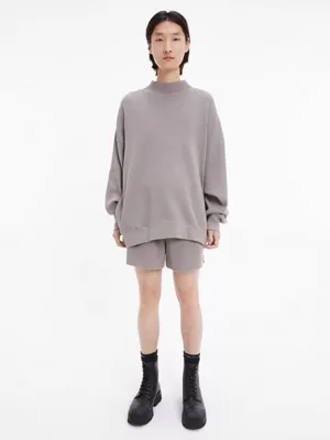 Calvin Klein Short Unisexe En Coton GaufrĂ© - CK Standards â Image 3