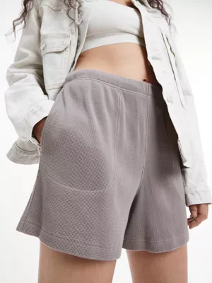 Calvin Klein Short Unisexe En Coton GaufrĂ© - CK Standards â Image 7