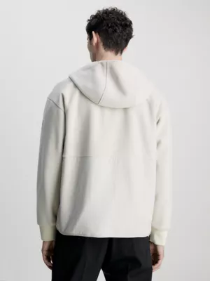 Calvin Klein Sweat à Capuche Zippé En Polaire – Image 2
