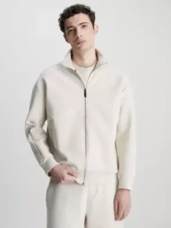 Calvin Klein Veste Zippée En Coton Bio