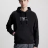 Calvin Klein Sweat-shirt à Capuche Avec Imprimé Mélangé Et Logo