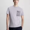 Calvin Klein T-shirt Avec Imprimé Sur La Poitrine