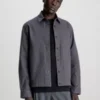 Calvin Klein Surchemise En Sergé De Coton Bio