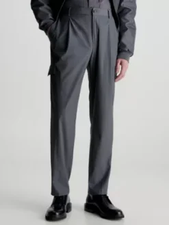 Calvin Klein Pantalon Cargo Relaxed Fuselé