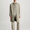 Calvin Klein Pardessus Technique Contrecollé