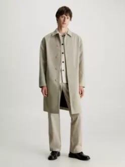 Calvin Klein Pardessus Technique Contrecollé