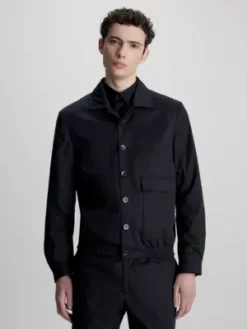 Calvin Klein Veste Cintrée En SeaCell Cotton