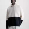 Calvin Klein Sweat à Capuche Color-block En Coton Bio
