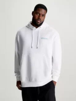Calvin Klein Sweat-shirt à Capuche Grande Taille Avec Logo