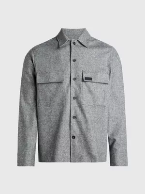 Calvin Klein Surchemise Boxy En Flanelle â Image 5