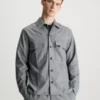 Calvin Klein Surchemise Boxy En Flanelle