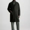 Calvin Klein Manteau En Sergé Bouclé