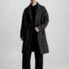 Calvin Klein Manteau Bouclé Relaxed à Double Boutonnage