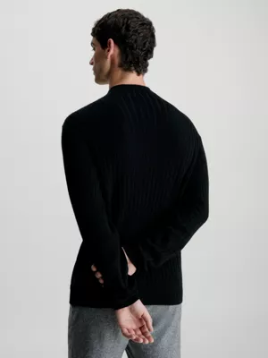 Calvin Klein Pull Côtelé En Laine Mérinos – Image 2