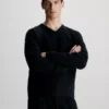 Calvin Klein Pull Sans Couture En Feutre De Laine Mérinos
