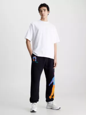 Calvin Klein Pantalon De Jogging Relaxed Unisexe - CK Standard â Image 8
