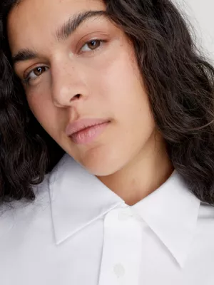 Calvin Klein Chemise Unisexe En SergĂ© De Coton - CK Standards â Image 5