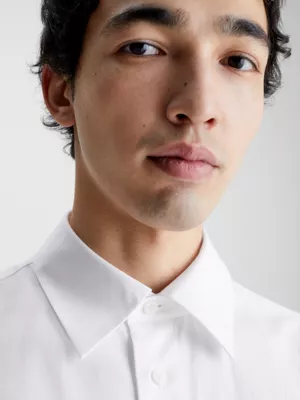 Calvin Klein Chemise Unisexe En SergĂ© De Coton - CK Standards â Image 6