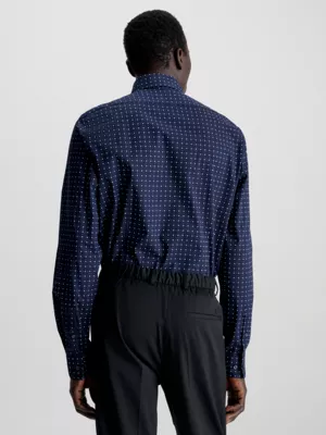 Calvin Klein Chemise Slim ImprimĂ©e En Popeline â Image 2