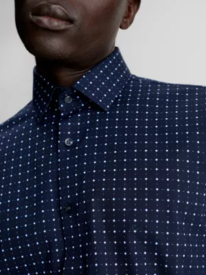 Calvin Klein Chemise Slim ImprimĂ©e En Popeline â Image 3