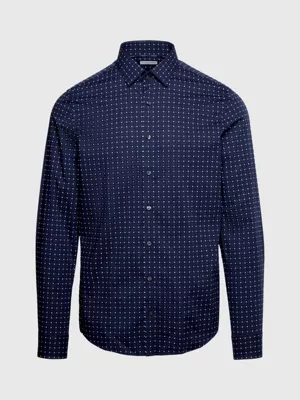 Calvin Klein Chemise Slim ImprimĂ©e En Popeline â Image 5