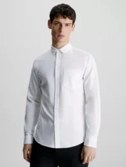 Calvin Klein Chemise En Oxford élastique