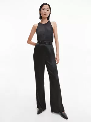 Calvin Klein Pantalon Ample En Satin â Image 2