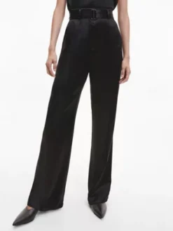 Calvin Klein Pantalon Ample En Satin