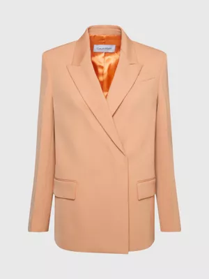 Calvin Klein Blazer En Sergé De Laine Mélangé – Image 5