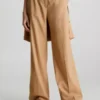 Calvin Klein Pantalon Droit Doux Et Cintré