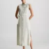 Calvin Klein Robe-chemise Slim En Tencel