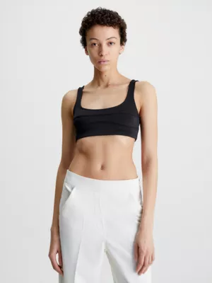 Calvin Klein Haut BrassiĂšre Technique Slim En Maille
