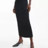 Calvin Klein Jupe Longue Slim Moulante