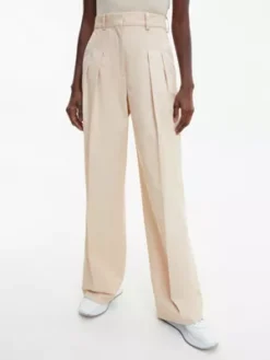 Calvin Klein Pantalon Ample En Sergé Recyclé
