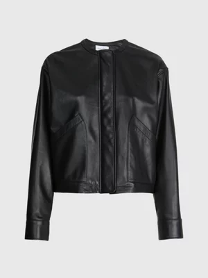 Calvin Klein Blouson Bomber En Cuir – Image 5