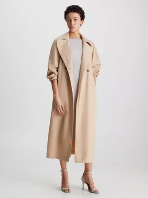 Calvin Klein Trench Oversize Ajouré