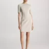 Calvin Klein MIni-robe Slim Technique En Maille