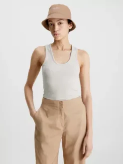 Calvin Klein Débardeur Skinny CÎtelé En Modal
