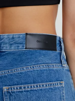 Calvin Klein Jean Straight High Rise Longueur Cheville â Image 3