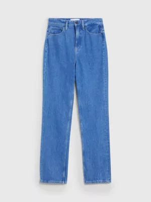 Calvin Klein Jean Straight High Rise Longueur Cheville â Image 5