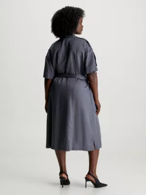 Calvin Klein Robe-chemise Relaxed Grande Taille â Image 2