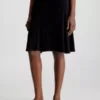 Calvin Klein Jupe Slim évasée Fluide