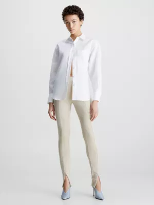 Calvin Klein Chemise Oversize En Lin â Image 4
