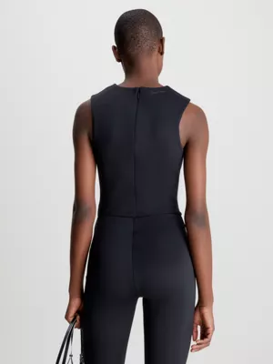 Calvin Klein DĂ©bardeur Technique Slim En Maille â Image 2