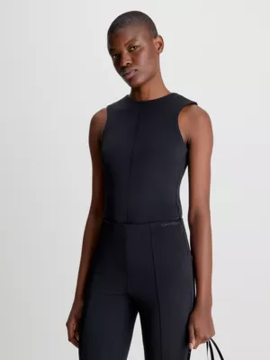 Calvin Klein Débardeur Technique Slim En Maille