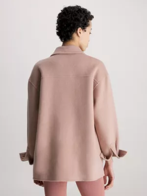 Calvin Klein Chemise Relaxed En Laine – Image 2