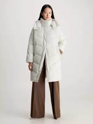 Calvin Klein Manteau Oversize Matelassé