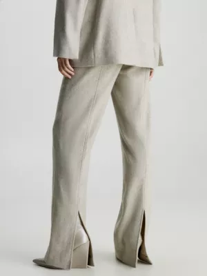 Calvin Klein Pantalon De Flanelle Slim En Laine â Image 3
