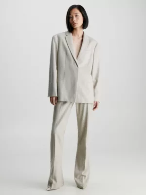 Calvin Klein Pantalon De Flanelle Slim En Laine â Image 5