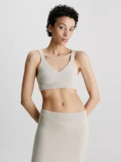 Calvin Klein Brassière Slim En Laine